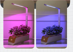 Hydroponic Indoor Herb Garden Desk Lamp LED Growing System