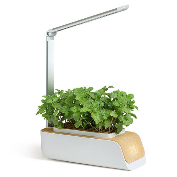 Hydroponic Indoor Herb Garden Desk Lamp LED Growing System