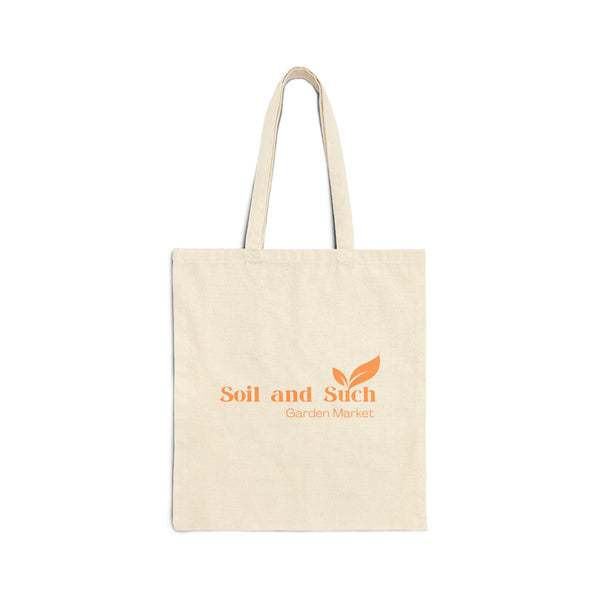 Tote Bag — Soil and Such Garden Market Canvas Tote
