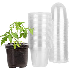 30 Piece Plant Nursery Pots Seed Starting Containers With Dome