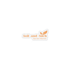 Custom Shape Magnet — "Soil and Such" Garden Market Logo Magnet