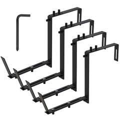 4Pcs Adjustable Planter Box Brackets