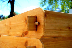 Gardens Raised Garden Bed Kit Double Deep (Two 3x6) Select Cedar