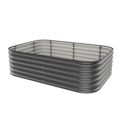 Gro-Rite "No Tools Needed" Premium Metal Raised Garden Bed Kit