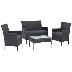 Garden Furniture Outdoor Lounge Setting Wicker Sofa Patio