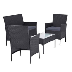 Garden Furniture Outdoor Lounge Setting Wicker Sofa Patio
