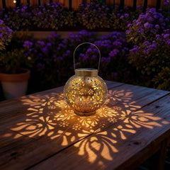 Solar LED Lantern Hanging Light Art