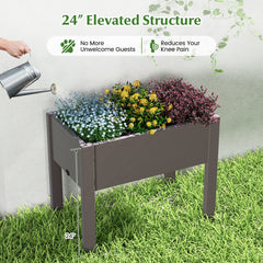 Raised Bed Grow Box Self-Watering Planter Box