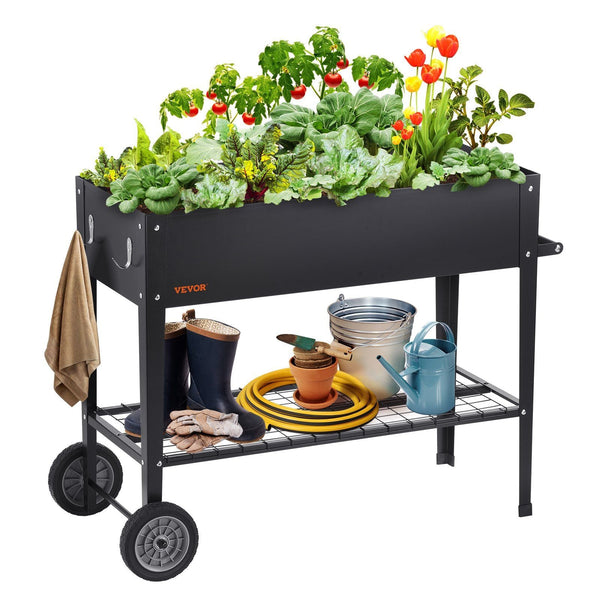 Balcony Raised Garden Bed Planter Box,