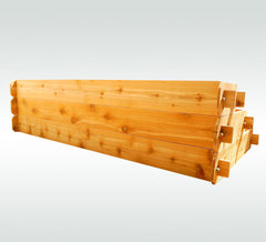 Large 3 Tier Raised Garden Bed Cedar Elevated Planter