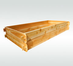 Gardens Raised Garden Bed Kit Double Deep (Two 3x6) Select Cedar