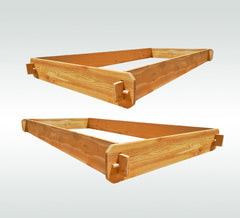 Gardens Raised Garden Bed Kit Double Deep (Two 3x6) Select Cedar
