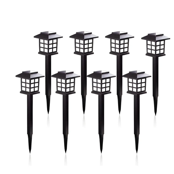 LED Solar Pathway Lights - Waterproof Outdoor Garden & Walkway Decor