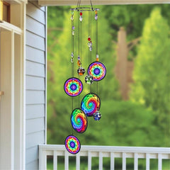 Crystal Ball Wind Chimes Rainbow Suncatcher Hanging Garden Decor