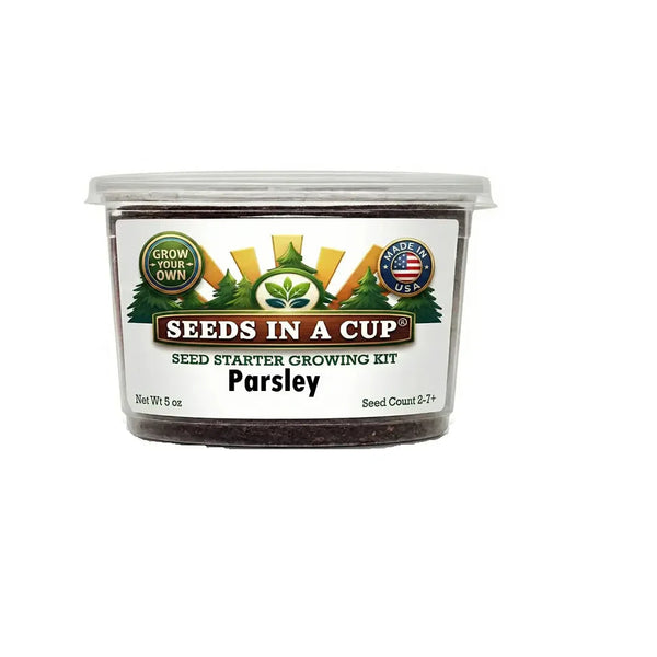 Parsley Grow Kit | Grow Fresh Parsley from Seed | Seeds In A Cup®