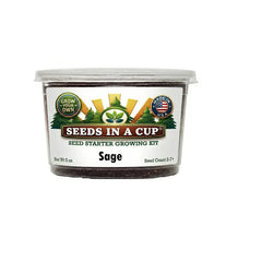 Sage Grow Kit | Grow Fresh Sage from Seed | Seeds In A Cup®