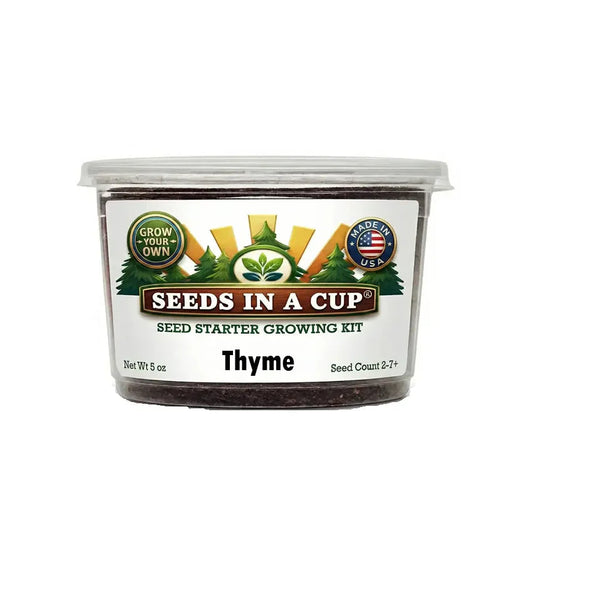 Thyme Grow Kit | Grow Fresh Thyme from Seed | Seeds In A Cup®